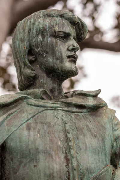 Statue of Felipe De Neve, Founder of Los Angeles California. — Stock Photo, Image