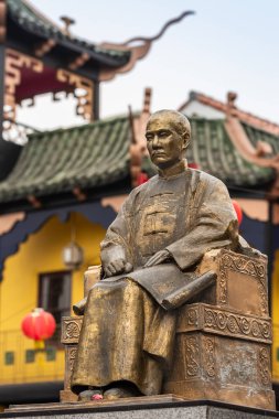 Sun Yat-Sen heykel Merkezi Chinatown Los Angeles, Kaliforniya.