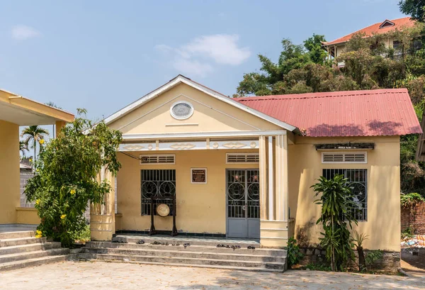 Pflege beim Bau der chua loc tho Pagode in nha trang, Vietnam — Stockfoto