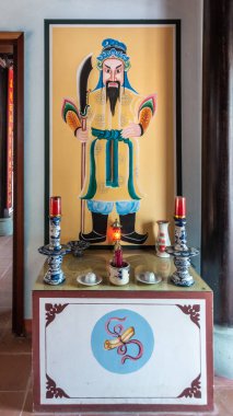 Nha Trang, V 'deki Dinh Phu Vinh Halk Merkezi' nde Ha 'nın Tablosu