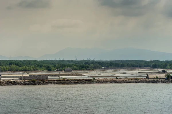 Water treatment plant along Long Tau River, Thieng Lieng, Vietna