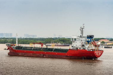 Mekongtrans 01 gemisi Long Tau Nehri 'nde, Ho Chi Minh Ci