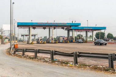 Mekong Delta, Tan Hiep, Viet 'teki Ct01 otoyolu boyunca Toll Plaza