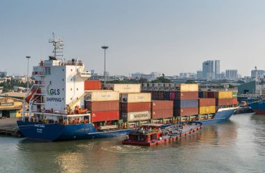 Phuc Hung konteynır gemisi Song Sai Gon Nehri, Ho Chi