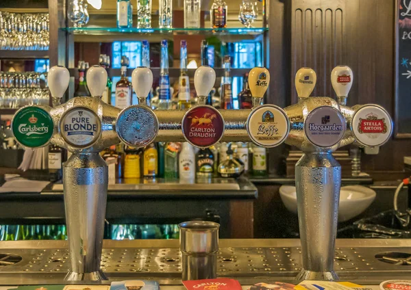 The Central tap at European Cafe in Melbourne, Australia. — 图库照片