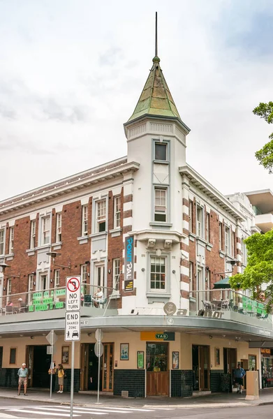 Krone und Anker Hotelgebäude, Newcastle, Australien. — Stockfoto