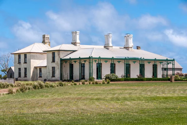 Główny dom w Highfield Historic Site w Stanley, Tasmania, Aust — Zdjęcie stockowe