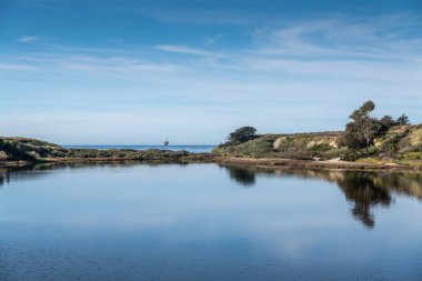 Uc Santa Barbara lagünü, Goleta, California.