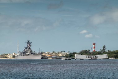 Uss Missouri ve Uss Arizona Memorial Pearl Harbor, Oahu, Haw