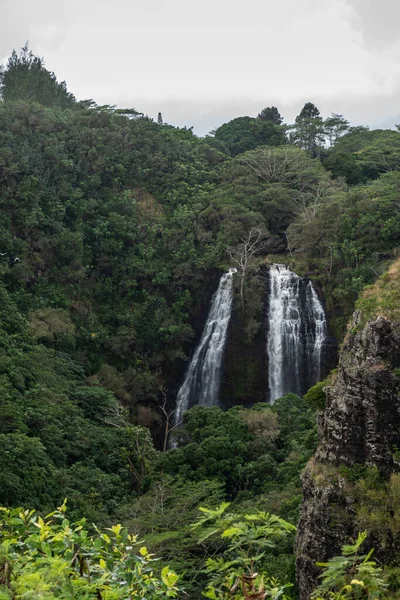 Opaekaa Falls near Nawiliwili, Kauai, Hawaii, Usa. — Stock fotografie
