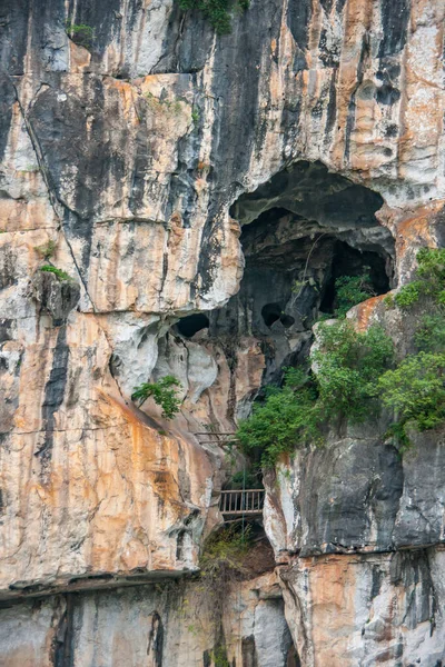 Guilin China Mayo 2010 River Coseup Gran Cueva Que Abre —  Fotos de Stock