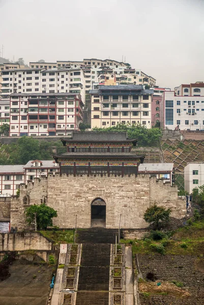 Baidicheng China Maggio 2010 Qutang Gorge Yangtze River Ritratto Della — Foto Stock