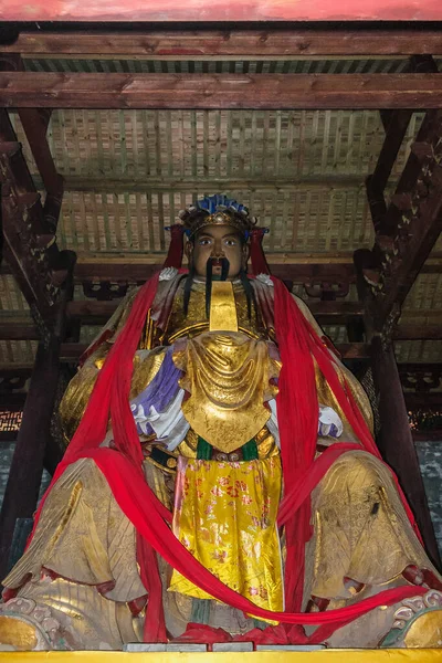 Fengdu China Mai 2010 Geisterstadt Historisches Heiligtum Großaufnahme Einer Bunt — Stockfoto