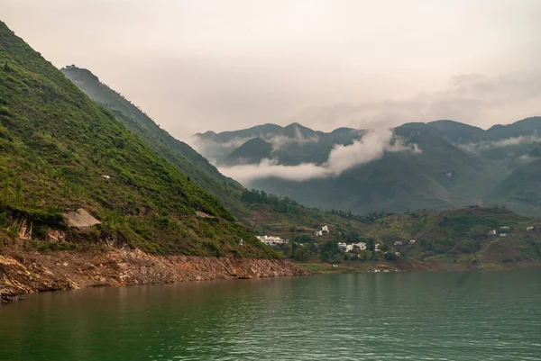 Wuchan Chine Mai 2010 Gorge Dicui Sur Daning River Large — Photo