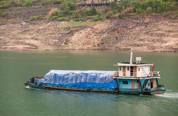 Xiangxicun Çin Mayıs 2010 Xiling Vadisi Yangtze Nehri Üzerinde Yeşil — Stok fotoğraf