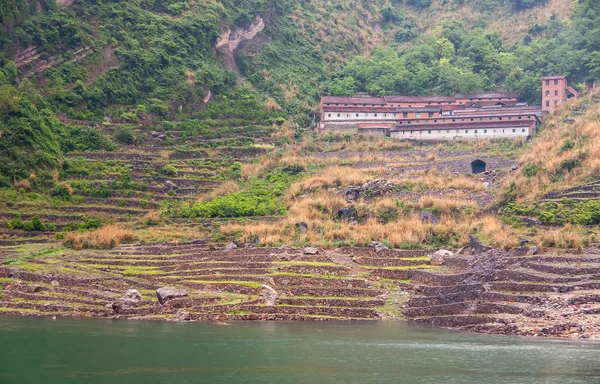 Xiangxicun China May 2010 Xiling Gorge Yangtze River Large Long — Stock Photo, Image