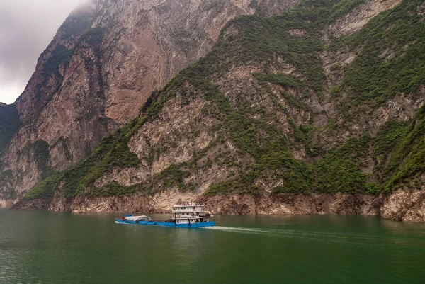 Xiangxicun China Mei 2010 Xiling Kloof Yangtze Rivier Diep Groen — Stockfoto