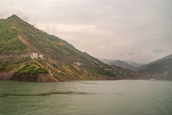 Shengli Street China Mayo 2010 Xiling Gorge Yangtze River Larga — Foto de Stock