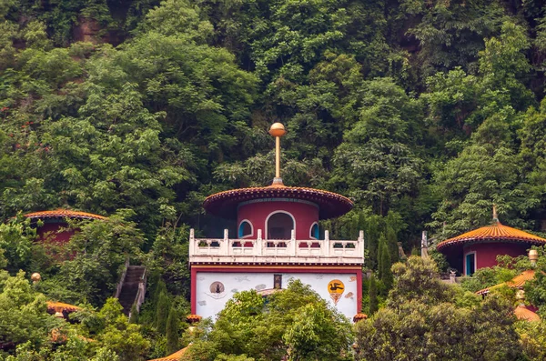 Fengdu Chongqing Kina Maj 2010 Yangtze River Klassisk Arkitektur Stil - Stock-foto