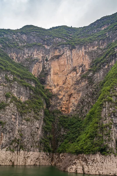 Guandukou Hubei China Mei 2010 Gorge Yangtze Rivier Enorme Beige — Stockfoto