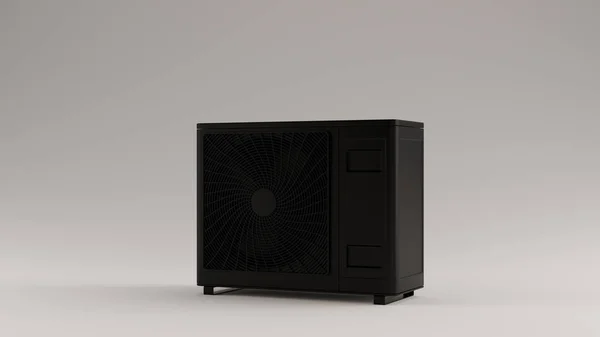 Black Industrial Office Air Conditioner Illustratie Render — Stockfoto