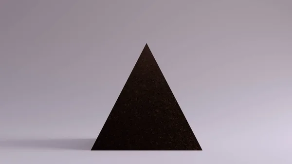 Bronzepyramide Illustration Render — Stockfoto