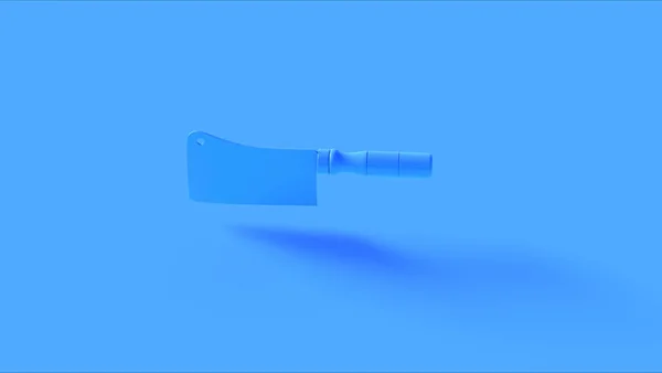ブルーナイフ3Dイラスト3Dレンダリング — ストック写真