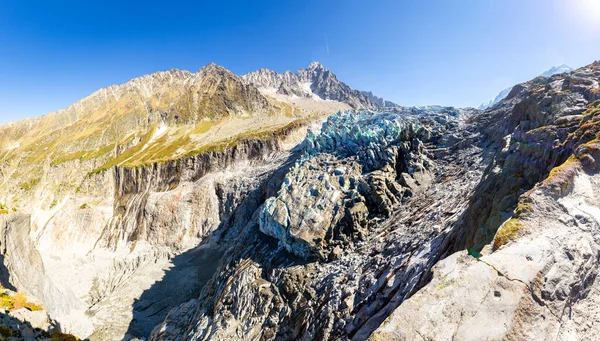 Ледник Аржентьер, Шамони, Франция Альпы . — стоковое фото