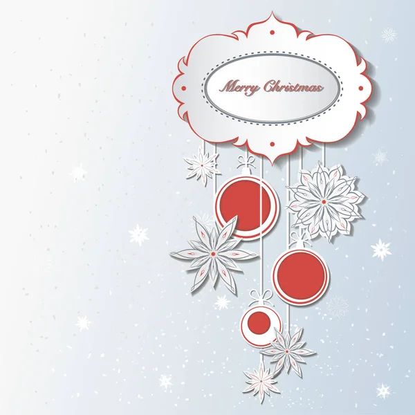 christmas dekorasyon kar taneleri ile