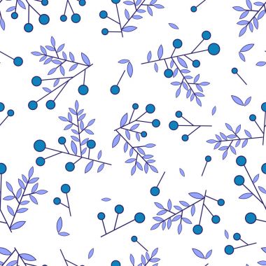 Dalları olan kusursuz desen