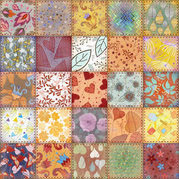 seamless modeli patchwork tarzı