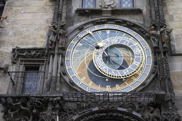 プラハの天文時計 ストック写真