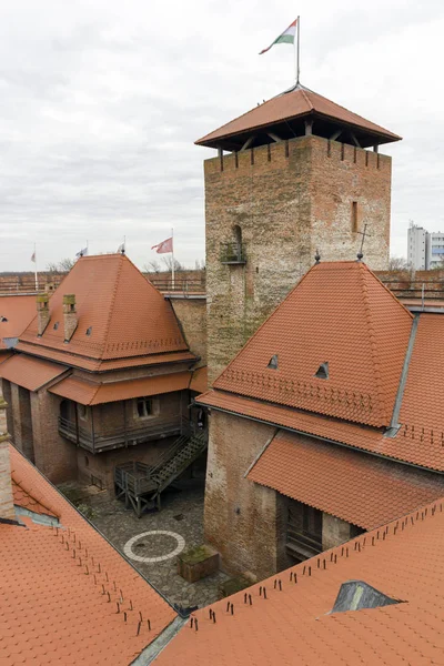 Patio interior de la fortaleza de Gyula —  Fotos de Stock