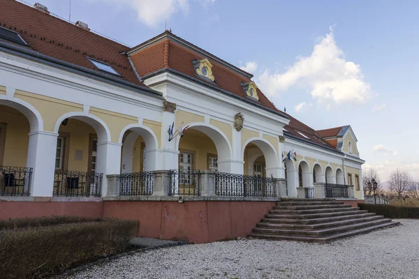 Замок в стилі бароко в Pomaz — стокове фото