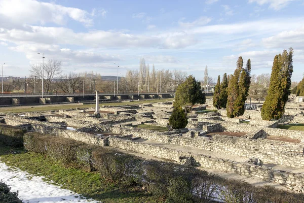 Römische Ruinen von Aquincum — Stockfoto