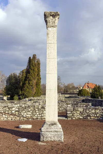 Römische Ruinen von Aquincum — Stockfoto