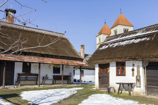 Ocsa köy evleri — Stok fotoğraf