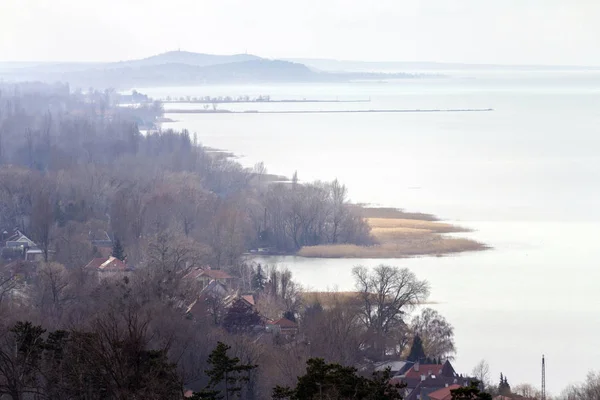 Jezioro balaton — Zdjęcie stockowe