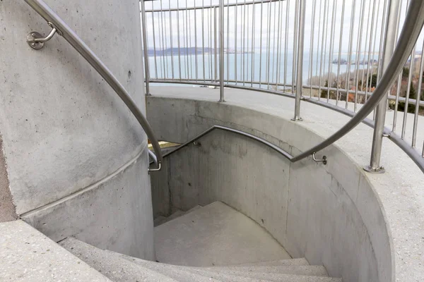 Lookout tower at lake Balaton — Stock Photo, Image