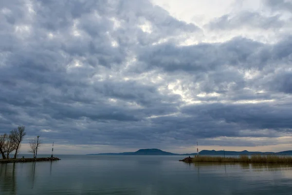 Озеро Балатон — стокове фото