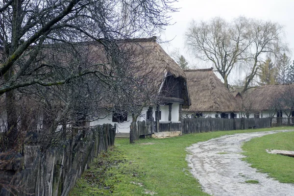 Villaggio museo a Szenna — Foto Stock