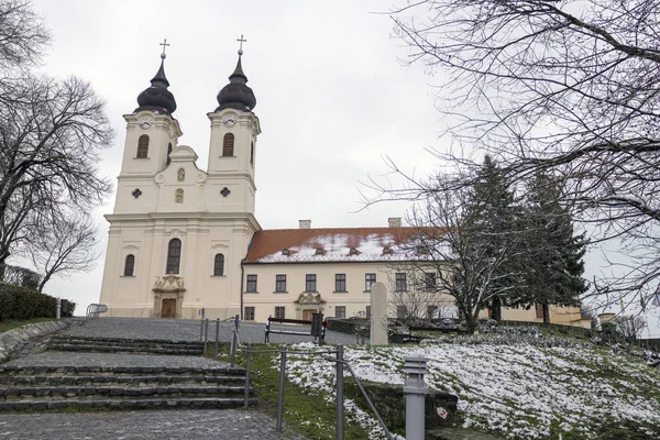 Tihany Opactwo w Węgry — Zdjęcie stockowe