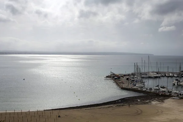 Uitzicht op Palma de Mallorca op een herfstdag — Stockfoto