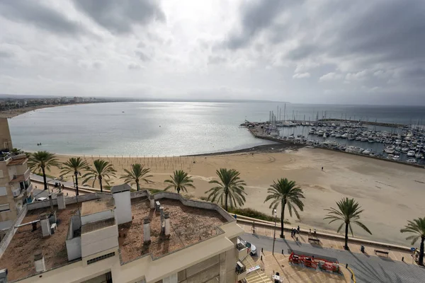 Άποψη της Palma de Mallorca σε μια ημέρα του φθινοπώρου — Φωτογραφία Αρχείου