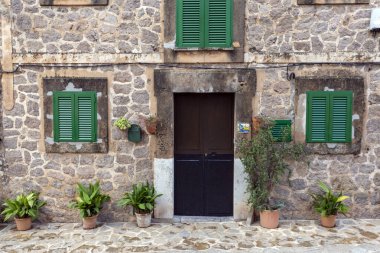 Valldemossa 'nın eski bir kasabası