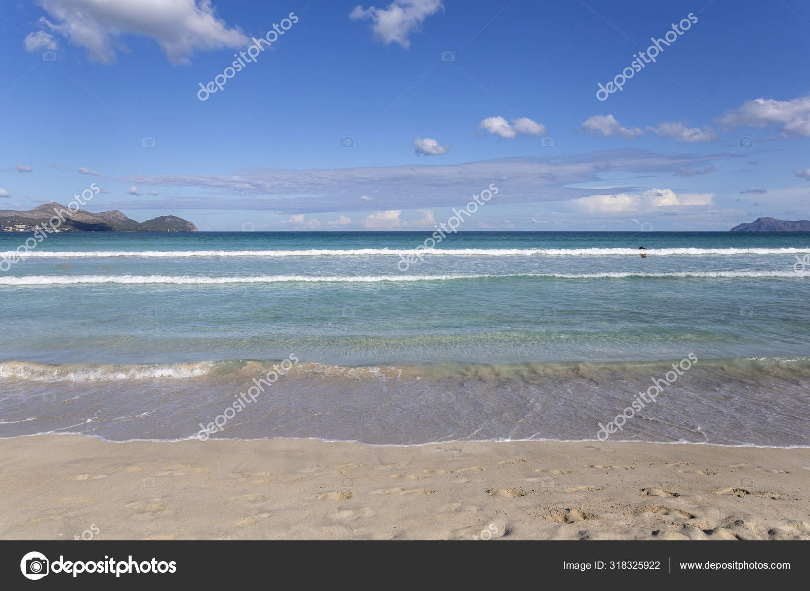 Playa De Muro Beach In Mallorca Stock Photo C Skovalsky 318325922