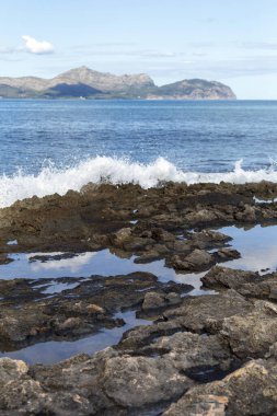 Mallorca 'da Can Picafort Plajı