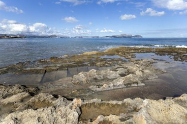 Mallorca 'da Can Picafort Plajı