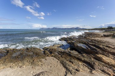 Mallorca 'da Can Picafort Plajı