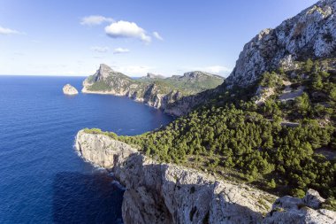 Mallorca 'daki Cap de Formentor Yarımadası